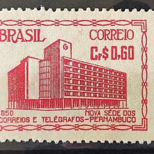 C 259 Selo Edificio dos Correios Pernambuco Servico Postal 1951 3