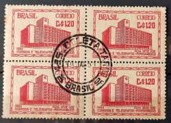 C 260 Selo Edicio dos Correios Pernambuco Servico Postal 1951 Quadra CPD DF