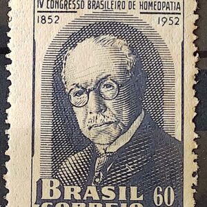 C 277 Selo 4 Congressoo Brasileiro de Homeopatia Licinio Cardoso Saude 1952 2