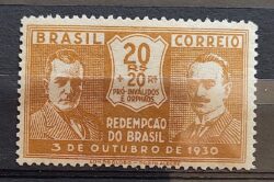 C 28 Selo Revolucao de 1930 Getulio Vargas Joao Pessoa 1931