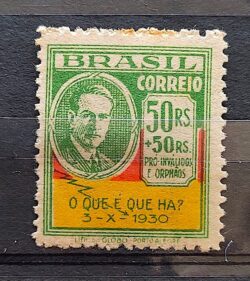 C 29 Selo Revolucao de 1930 Oswaldo Aranha 1931 MH