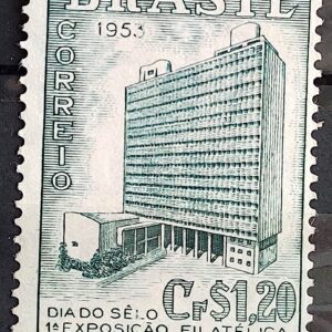 C 303 Selo Exposicao Filatelica Nacional de Educacao 1953 2