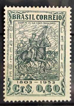 C 307 Selo Duque de Caxias Militar Cavalo 1953