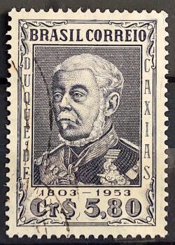 C 311 Selo Duque de Caxias Militar 1953 Circulado 3