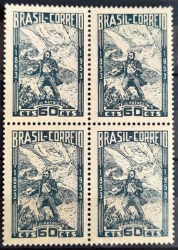 C 316 Selo Centenario Jose do Patrocinio Jornal Jornalista 1953 Quadra