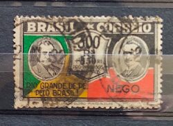 C 32 Selo Revolucao de 1930 Getulio Vargas Joao Pessoa 1931 Circulado 6