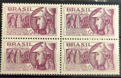 C 334 Selo Congresso Internacional de Organizacao Cientifica Ciencia 1954 Quadra