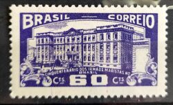 C 339 Selo Cinquentenario Irmaos Maristas Colegio Sao Jose Educacao Religiao 1954
