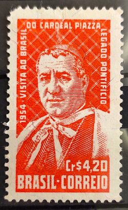 C 344 Selo Cardeal Piazza Personalidade Religiao 1954