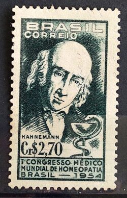 C 350 Selo Congresso Medico Mundial de Homeopatia Saude 1954