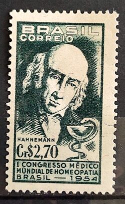 C 350 Selo Congresso Medico Mundial de Homeopatia Saude 1954 MH 2