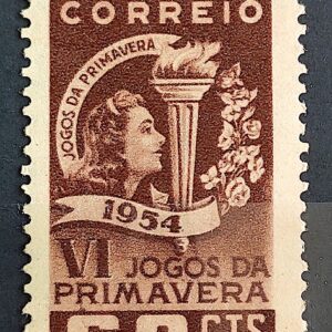 C 354 Selo Sextos Jogos da Primavera Rio de Janeiro Esporte 1954 2