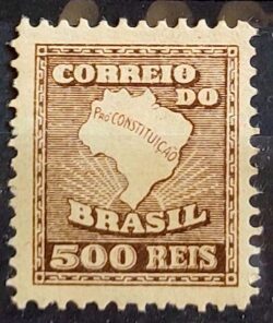 C 50 Selo Campanha Constitucionalista de Sao Paulo e MT Mapa 1932 1
