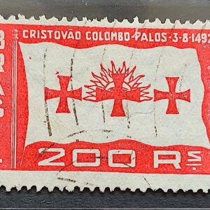 C 58 Selo Cristóvão Colombo 1933 1 Circulado