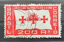 C 58 Selo Cristóvão Colombo 1933 3 Circulado