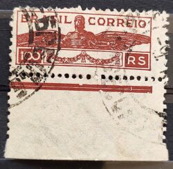 C 64 Selo Sobretaxa Pro Aeroportos Aviao Aviacao 1933 1 Circulado