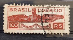 C 64 Selo Sobretaxa Pro Aeroportos Aviao Aviacao 1933 2 Circulado