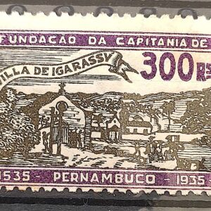 C 87 Selo Centenario da Capitania de Pernambuco Igreja 1935 1