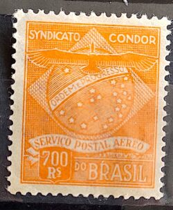 K2 Selo Syndicato Condor Servico Postal Aereo 1927