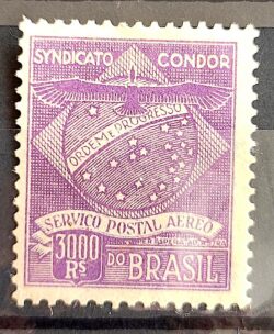 K6 Selo Syndicato Condor Servico Postal Aereo 1927