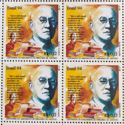 C 1915 Selo Fernando de Azevedo Literatura 1994 Quadra