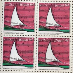 C 1925 Selo Dorival Caymmi Música 1994 Quadra