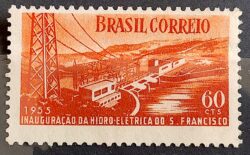 C 356 Selo Usina Hidreletrica de Paulo Afonso Bahia Energia Economia 1955