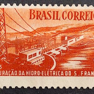 C 356 Selo Usina Hidreletrica de Paulo Afonso Bahia Energia Economia 1955