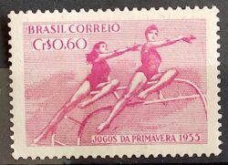 C 368 Selo Jogos da Primavera Esporte Rio de Janeiro 1955 5