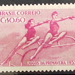 C 368 Selo Jogos da Primavera Esporte Rio de Janeiro 1955 5