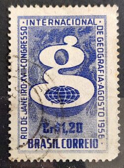 C 374 Seo Congresso Internacional de Geografia Rio de Janeiro 1956 Circulado 1