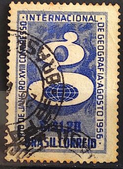 C 374 Seo Congresso Internacional de Geografia Rio de Janeiro 1956 Circulado 2