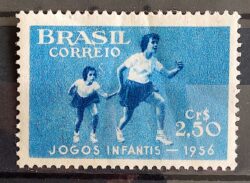 C 376 Selo Jogos Infantis Crianca 1956 MH
