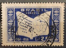 C 380 Selo Cinquentenario Irmaos Maristas Religiao Educacao 1956 Circulado 11