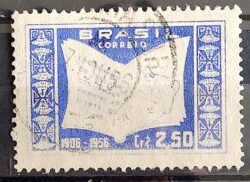 C 380 Selo Cinquentenario Irmaos Maristas Religiao Educacao 1956 Circulado 2