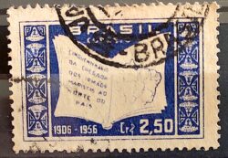 C 380 Selo Cinquentenario Irmaos Maristas Religiao Educacao 1956 Circulado 4