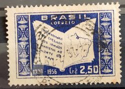 C 380 Selo Cinquentenario Irmaos Maristas Religiao Educacao 1956 Circulado 5