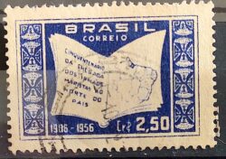 C 380 Selo Cinquentenario Irmaos Maristas Religiao Educacao 1956 Circulado 6