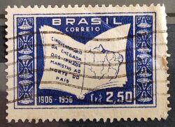 C 380 Selo Cinquentenario Irmaos Maristas Religiao Educacao 1956 Circulado 9