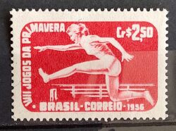 C 381 Selo Jogos da Primavera 1956 1