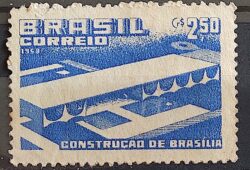 C 418 Selo Construcao de Braslia 1958 3