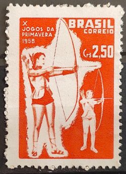 C 422 Selo Jogos da Primavera 1958 1