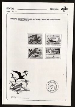 Edital 1985 15 Abrolhos Ave Fauna Sem Selo