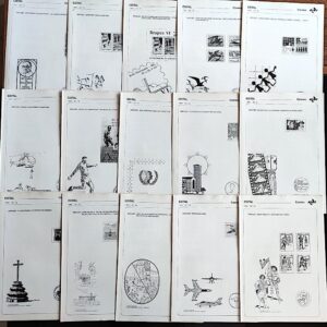 Edital 1985 Colecao com 44 Unidades Sem Selo