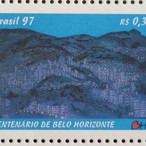C 2068 Selo Centenario de Belo Horizonte Serra do Curral 1997