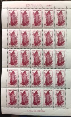 C 335 Selo Festa da Uva Caxias do Sul 1954 Folha