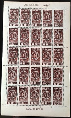 C 354 Selo Sextos Jogos da Primavera Rio de Janeiro Esporte 1954 Folha