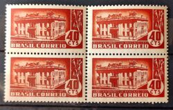 C 360 Selo Centenario de Aracaju Sergipe Cana de Acucar Economia 1955 Quadra 1