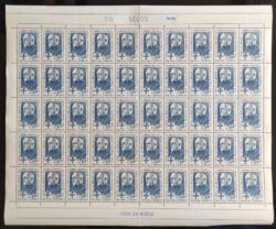 C 367 Selo Visita Cardeal Masella Religiao 1955 Folha