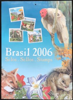 Envelope Colecao Anual de Selos 2006 Sem Selo